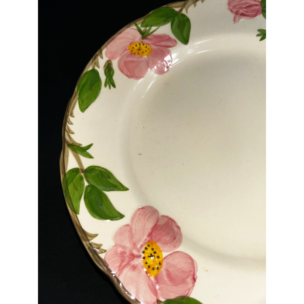 Franciscan Desert Rose Dinner Plates Set of 5 Pink Floral Made in USA 10.5 Inch - Picture 4 of 7